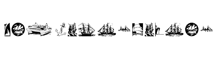 BoatsShipsAhoi  Free Fonts Download