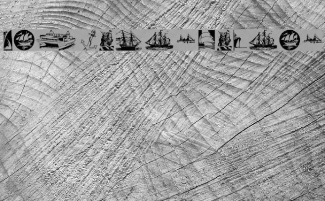 BoatsShipsAhoi Font examples