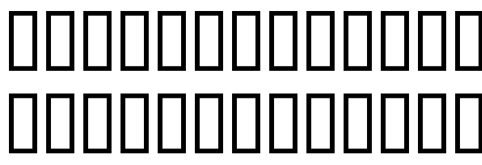 BobTag Font LOWERCASE