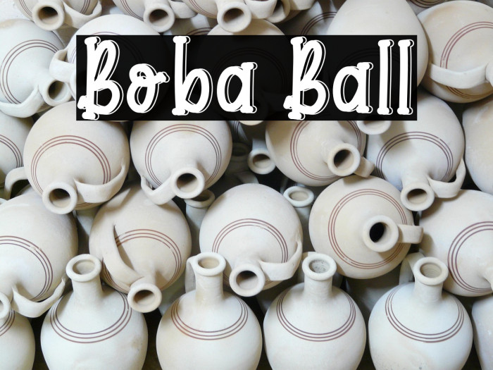 Boba Ball Example 1
