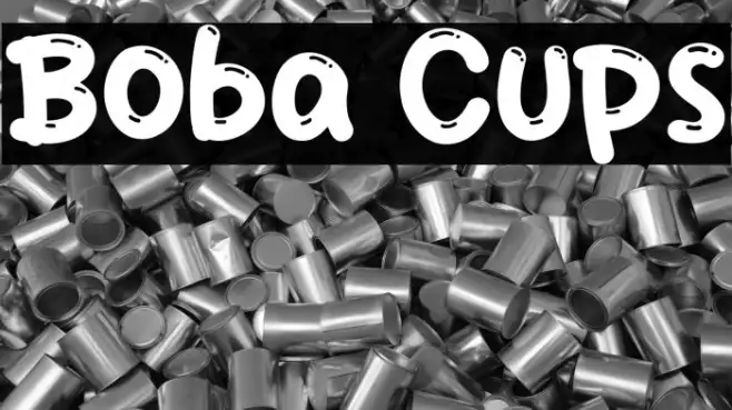 Boba Cups Example 1