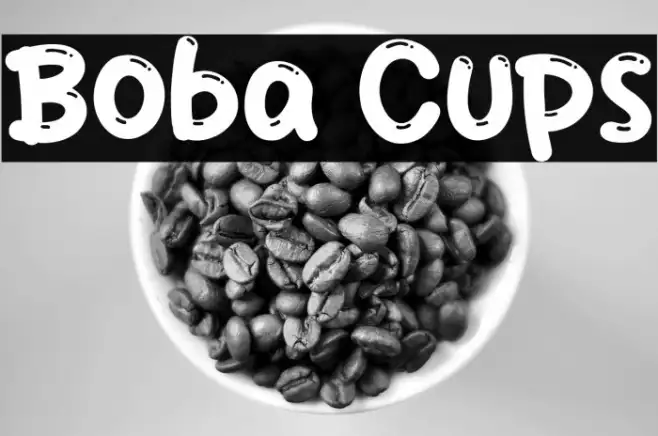 Boba Cups Example 2