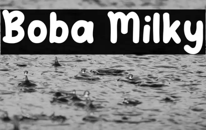 Boba Milky Example 2