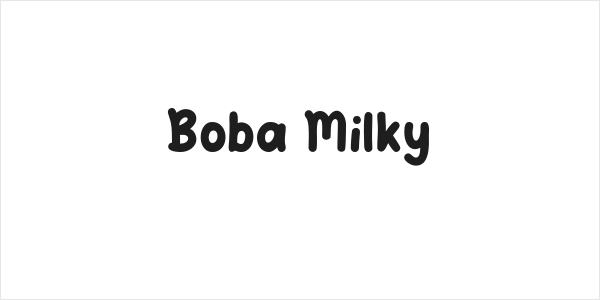 Boba Milky Logo