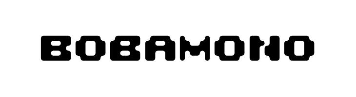 Boba Mono  Скачать бесплатные шрифты
