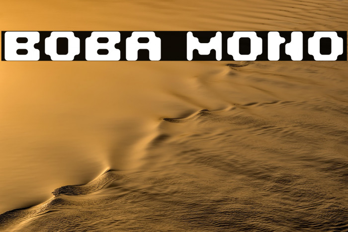 Boba Mono Example 2
