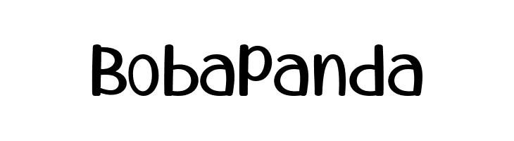 Boba Panda Font