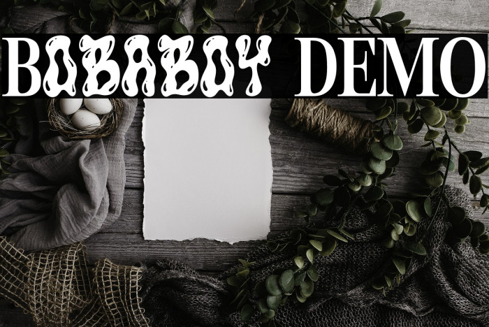 Bobaboy DEMO Example 2