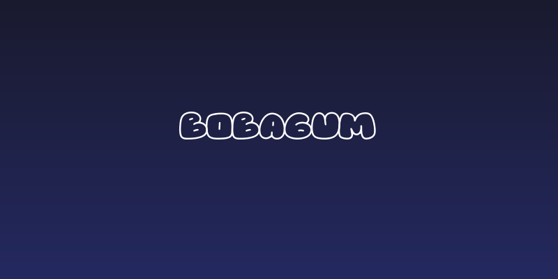 Bobagum Social Header