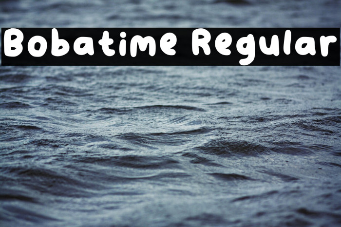 Bobatime Regular Example 1