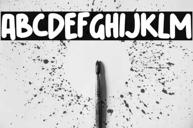 Bobba Tea Font examples