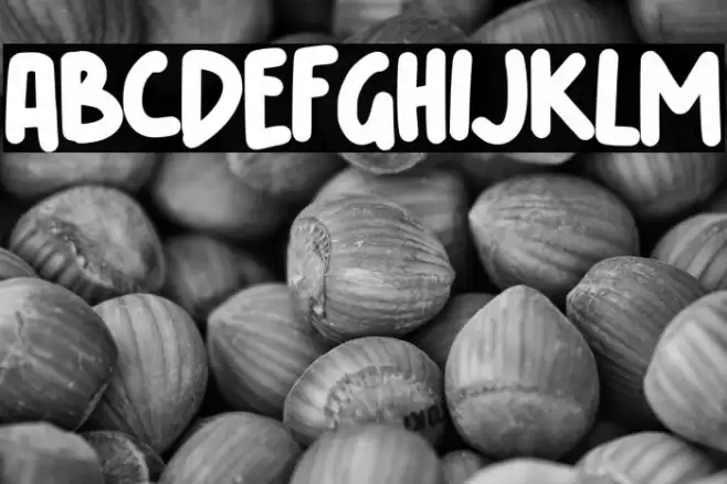 Bobba Tea Font examples