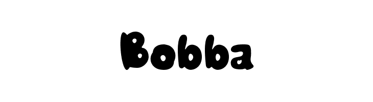 Bobba फ़ॉन्ट
