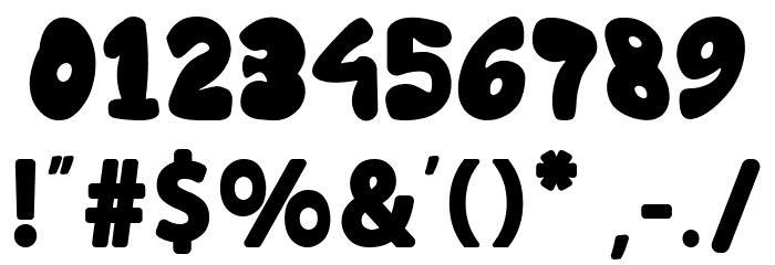 Bobba Font OTHER CHARS