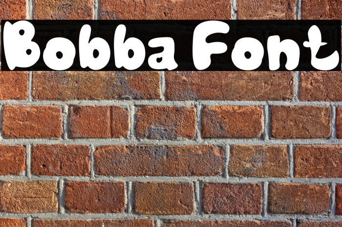 Bobba Font examples