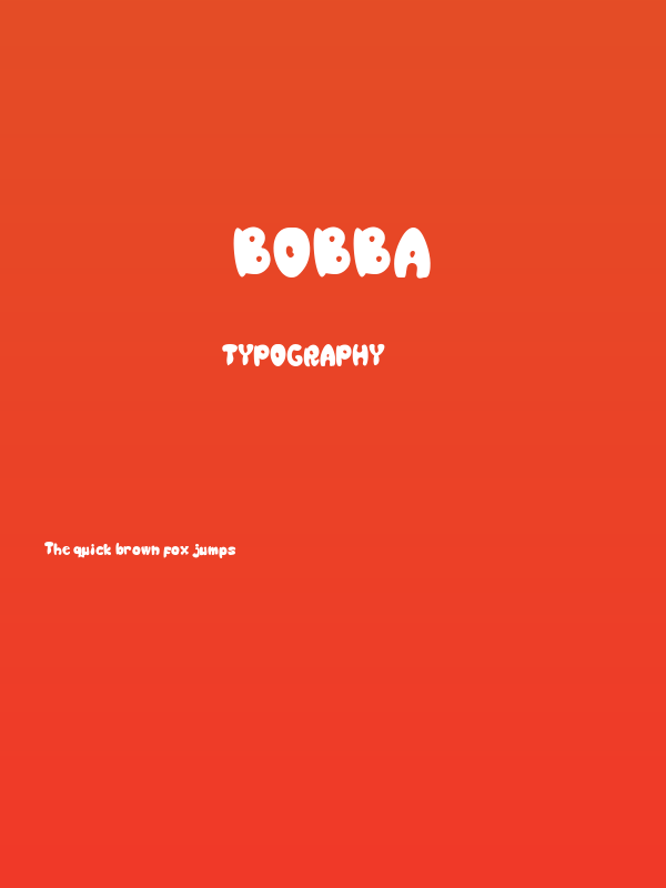Bobba Poster