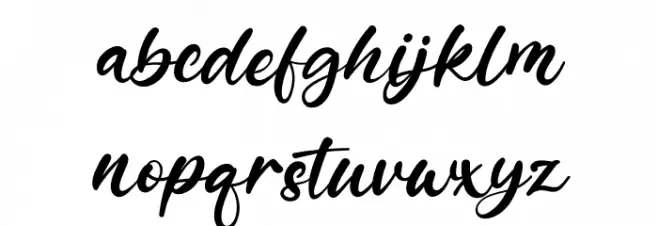 Bobbey خط أحرف صغيرة