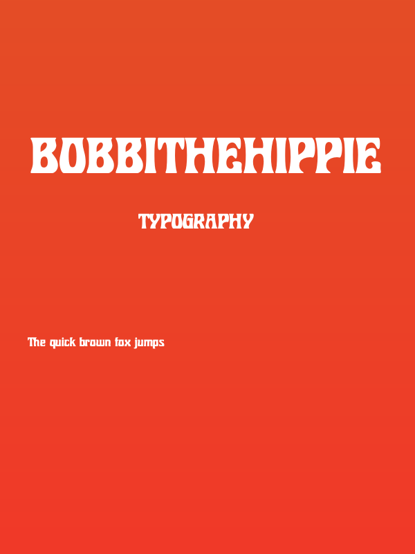 BobbiTheHippie Poster