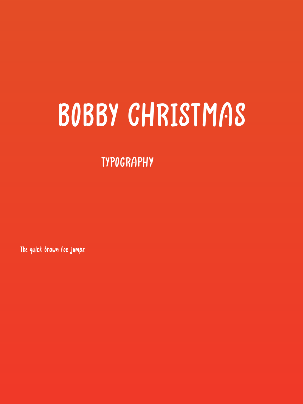 Bobby Christmas Poster
