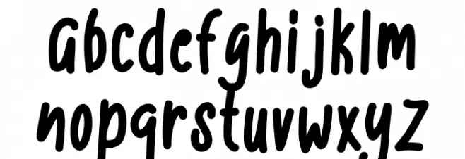 Bobby Christmas Шрифта строчной