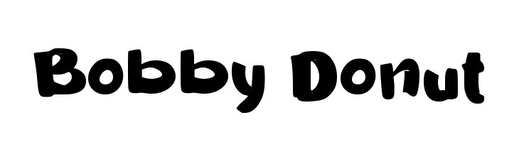 Bobby Donut  नि: शुल्क फ़ॉन्ट्स डाउनलोड