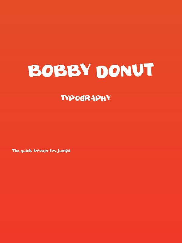 Bobby Donut Poster