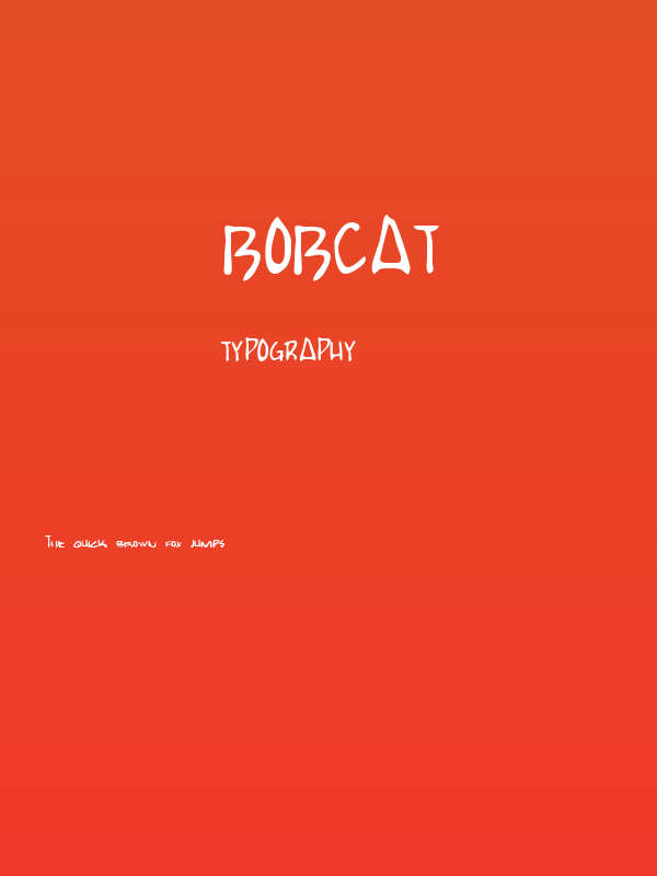 Bobcat Poster