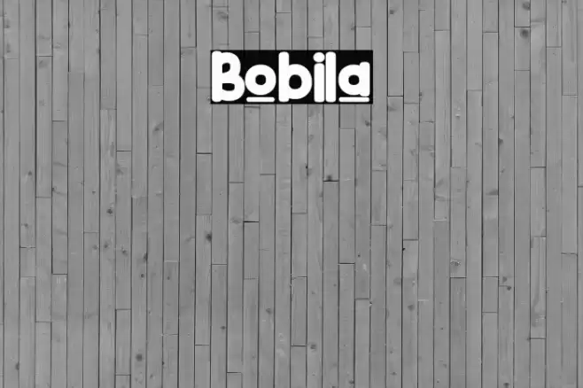 Bobila Font examples