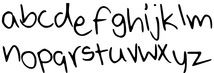Bobito Font LOWERCASE