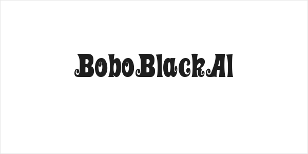 BoboBlackAl Logo