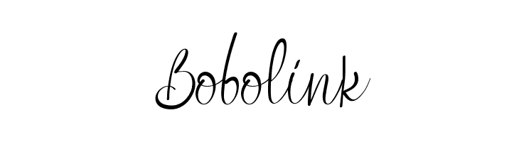 Bobolink  baixar fontes gratis