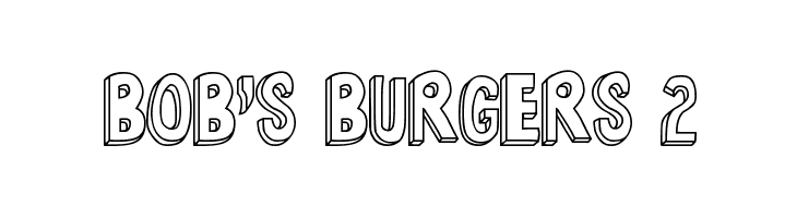 Bob's Burgers 2  Descarca Fonturi Gratis