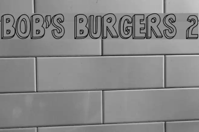 Bob's Burgers 2 Font examples