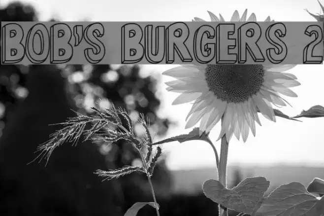 Bob's Burgers 2 Font examples