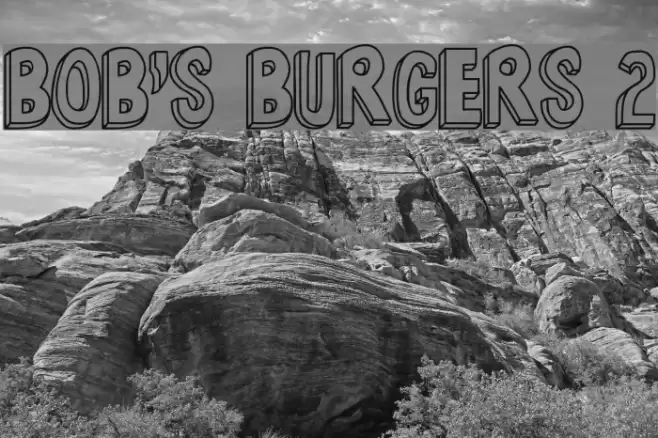 Bob's Burgers 2 Font examples