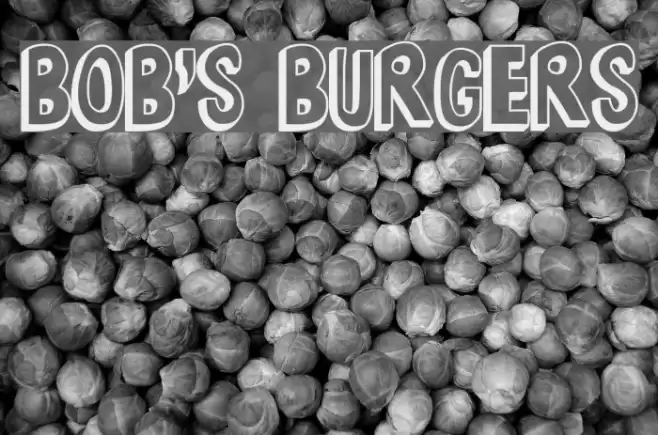 Bob's Burgers Font examples