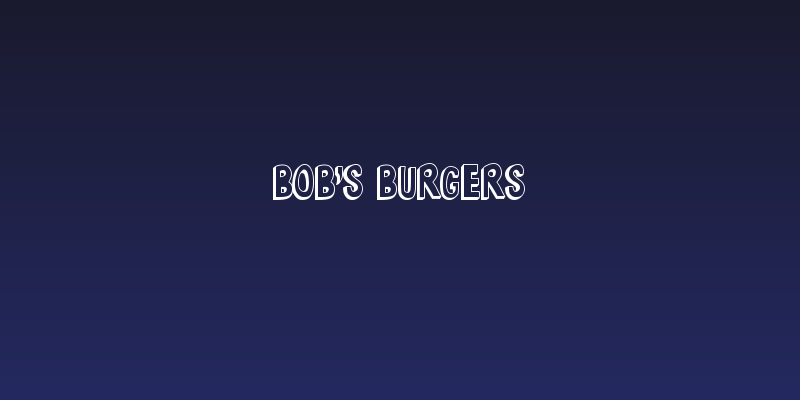 Bob's Burgers Social Header