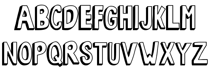 Bob's Burgers Font LOWERCASE