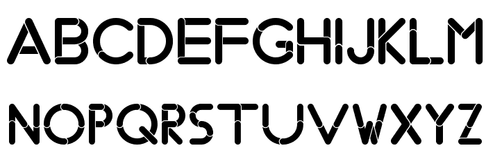 Bobz Type Font LOWERCASE