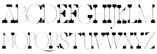 Bocadillo Con Cerveza Font UPPERCASE