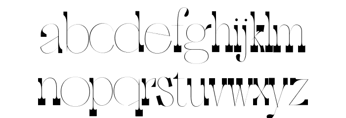 Bocadillo Con Cerveza Font LOWERCASE