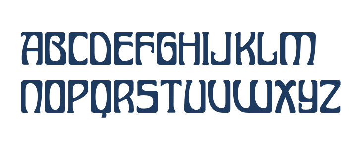 Bocalupo Regular Uppercase