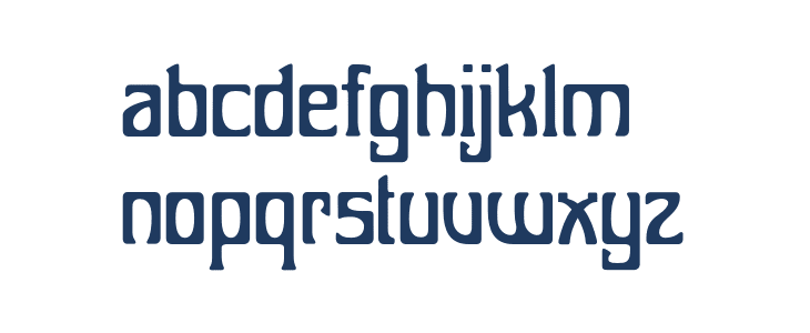 Bocalupo Regular Lowercase