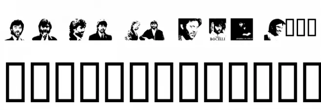 Bocelli Schriftart Groß