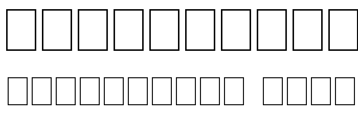 Bocemina Font OTHER CHARS