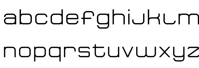 Bocemina Font LOWERCASE