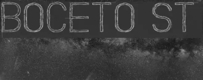 Boceto St Font examples