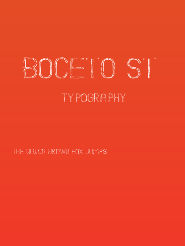 Boceto St Poster