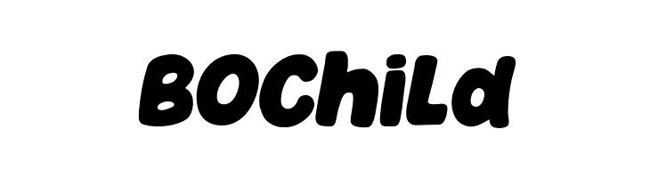 Bochild  नि: शुल्क फ़ॉन्ट्स डाउनलोड