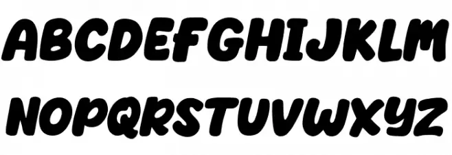 Bochild Font Litere mari